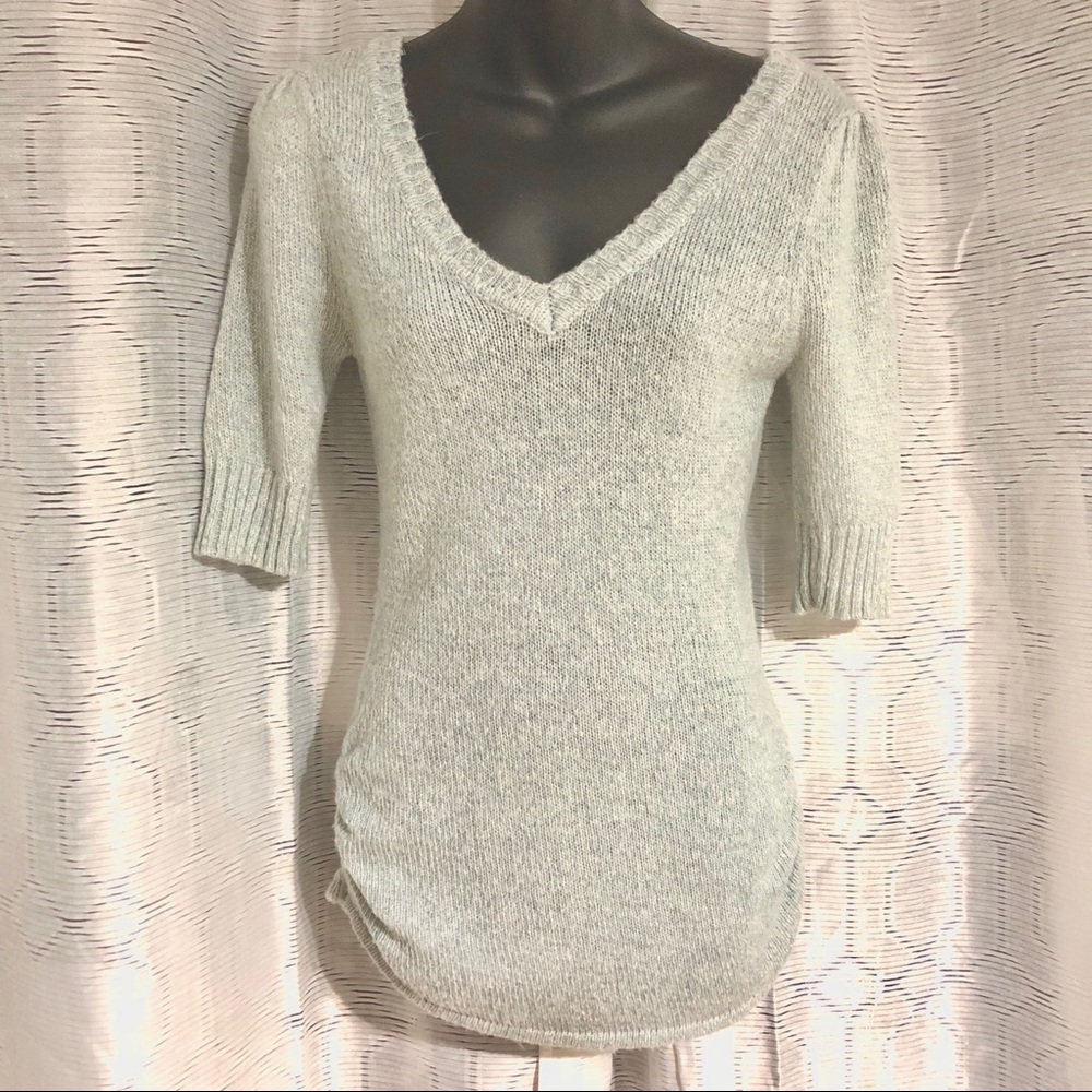Blue Asphalt v-neck tunic Size S